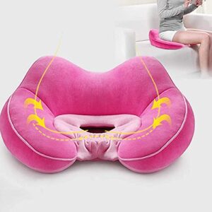 car seat cushion Beautiful Buttocks Cushion Comfort Chair Tailbone Pillow Ventilated Designed for Hip Back Sciatica Pain Relief Ergonomic Pillow Curved Surface Slow Rebound office chair cushion zhuang