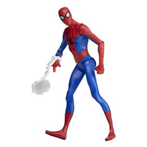 Marvel Spider-Man: Across The Spider-Verse Spider-Man Toy, 6-Inch-Scale Action Figure with Web Accessory, Toys for Kids Ages 4 and Up