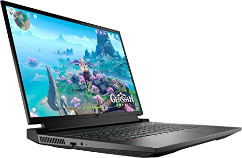 Dell G16 7000 7620 16 Gaming Laptop 16" QHD WVA 165Hz 12th Generation Intel 14-Core i7-12700H (Beats i9-11950H) 16GB RAM 1TB SSD GeForce RTX 3060 6GB Graphic RGB Backlit Thunderbolt HDMI Win11 Black