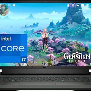 Dell G16 7000 7620 16 Gaming Laptop 16" QHD WVA 165Hz 12th Generation Intel 14-Core i7-12700H (Beats i9-11950H) 16GB RAM 1TB SSD GeForce RTX 3060 6GB Graphic RGB Backlit Thunderbolt HDMI Win11 Black