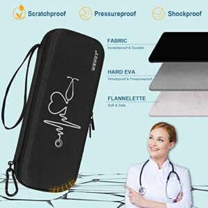 MEUUT 15 pcs Stethoscope Case Kits, Perfect Nurse Gift Include Stethoscope Case, Medical Scissors, Penlights with Batteries, Bandage Wraps, Badge Holders for Nurse Accessories for Work