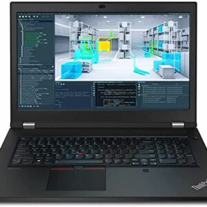 NewLenovo ThinkPad P17 Gen 2 Mobile Workstation Laptop, 17.3" UHD IPS Anti-Glare 500nits Display, Intel Core i7-11800H, NVIDI.A RTX A2000, 16GB RAM 512GB SSD, Backlit KYB Fingerprint WiFi6, Win 10 Pro