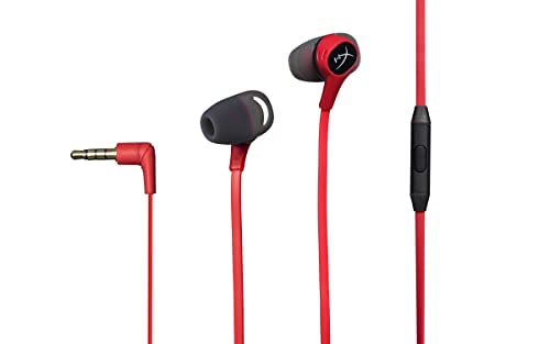 HyperX Cloud Earbuds - Gaming Headphones with Mic for Nintendo Switch and Mobile Gaming