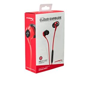 HyperX Cloud Earbuds - Gaming Headphones with Mic for Nintendo Switch and Mobile Gaming