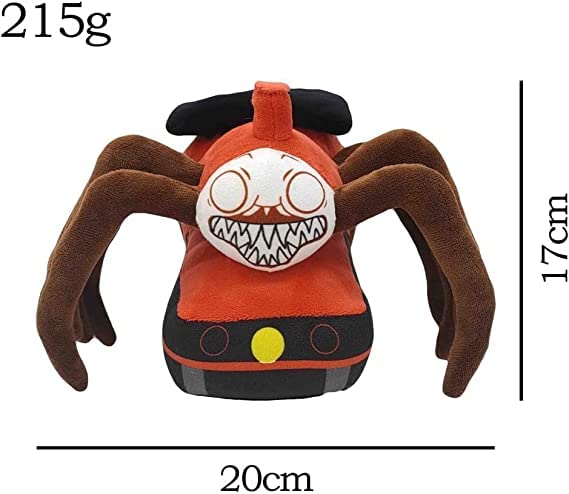 OZIF Choo Choo Charles Plush Doll Charles Toys 8.7 inch Spider Train Doll Stuffed Animals Choo Spider Plush Toys for Kids and Game Fans (Choo Spider)