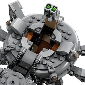 LEGO Star Wars Spider Tank 75361, Building Toy Mech from The Mandalorian Season 3, Includes The Mandalorian with Darksaber, Bo-Katan, and Grogu 'Baby Yoda' Minifigures, Gift Idea for Kids Ages 9+