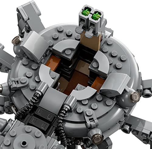 LEGO Star Wars Spider Tank 75361, Building Toy Mech from The Mandalorian Season 3, Includes The Mandalorian with Darksaber, Bo-Katan, and Grogu 'Baby Yoda' Minifigures, Gift Idea for Kids Ages 9+