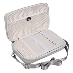 Mchoi Stethoscope Case With Grooved, Suitable for 3M Littmann Classic III Stethoscope, Extra Room for Medical Bandage, Scissors and LED Penlight, Case Only