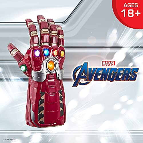 Avengers Marvel Legends Series Endgame Power Gauntlet Articulated Electronic Fist,Brown,18 years and up