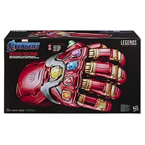 Avengers Marvel Legends Series Endgame Power Gauntlet Articulated Electronic Fist,Brown,18 years and up