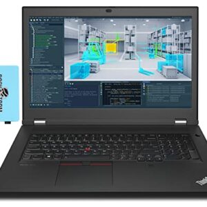 Lenovo ThinkPad P17 Gen 2 17.3" 4K UHD IPS Workstation Laptop (Intel i7-11800H 8-Core, 16GB RAM, 512GB SSD,RTX A2000 4GB, 2 Thunderbolt 4, Backlit KYB, FP, WiFi 6E, Win11Pro) w/Hub