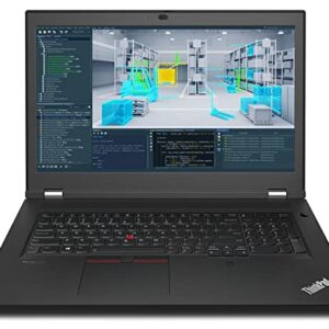 Lenovo ThinkPad P17 Gen 2 17.3" 4K UHD IPS Workstation Laptop (Intel i7-11800H 8-Core, 16GB RAM, 512GB SSD,RTX A2000 4GB, 2 Thunderbolt 4, Backlit KYB, FP, WiFi 6E, Win11Pro) w/Hub