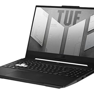 2022 ASUS TUF Dash 15.6" 144Hz Gaming Laptop, Intel 12th Core i7-12650H, 16GB RAM, 512GB PCIe SSD, NVIDIA GeForce RTX 3060 Graphics 6GB, Backlit Keyboard, Windows 11, Black, 32GB USB Card Included