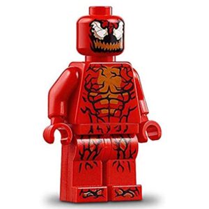 LEGO Superheroes: Carnage Minifigure with Appendages and Red Cape