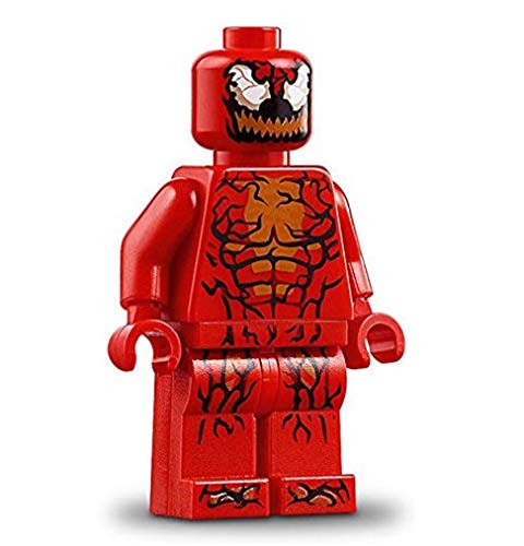 LEGO Superheroes: Carnage Minifigure with Appendages and Red Cape