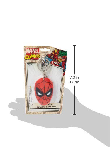 NJ Croce Spider-Man Face Key Chain