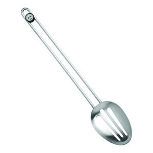 kuhn rikon christopher kimball's milk street kitchen essentials slotted spoon, one size, stainless steel