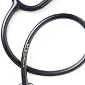 U.S. Army Stethoscope, OEM Classic Single Head Cardiology for Medical and Clinical Use - 27 inch (Black)