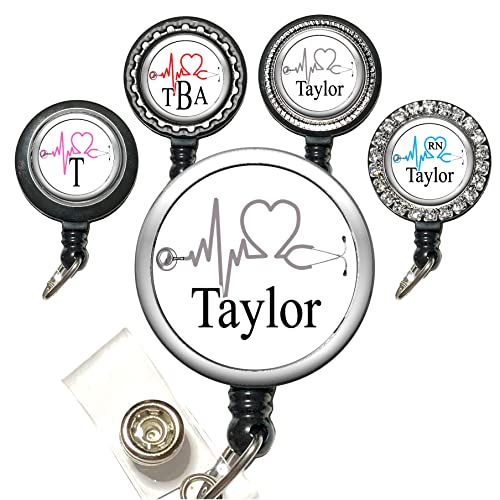 Personalized Doctor Stethoscope Name Tag for Littmann | Customized Adjustable Id Gift for Nurse | Fits All Stethoscopes