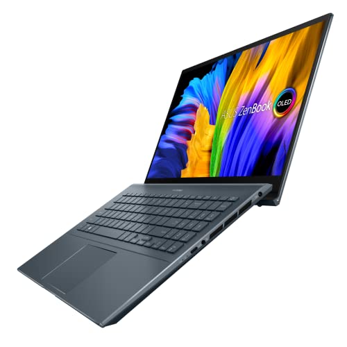 ASUS Zenbook Pro 15 OLED Gaming Laptop 15.6” FHD OLED Touchscreen (550nits, 100% DCI-P3) AMD 8-core Ryzen 7 5800H (Beat i7-11370H) 16GB RAM 2TB SSD GeForce RTX3050Ti Backlit Win11Pro + HDMI Cable