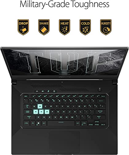 ASUS TUF Gaming Dash F15 15.6" FHD 144Hz (16GB RAM, 512GB SSD, Intel 8-Core i7-11370H (Beat Ryzen 7 5800H), RTX 3050 Ti) IPS Laptop, Backlit, Type-C, Wi-Fi 6, IST HDMI Cable, Windows 10