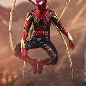 Hot Toys Marvel Avengers Infinity War Spider-Man Iron Spider Suit 1/6 Scale 12" Action Figure