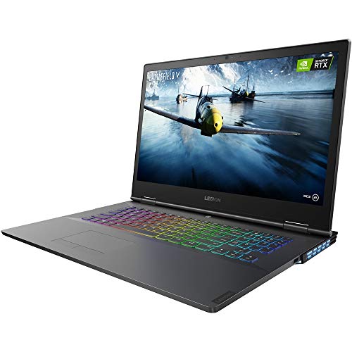 Lenovo Legion Y740 17.3-inch FHD 1TB SSD 2.6GHz i7 Gaming Laptop (16GB RAM, 6-Core i7-9750H, GeForce RTX 2080, RGB Backlit Keyboard, HDMI, USB-C, Windows 10 Home) Black, 81UJ0001US