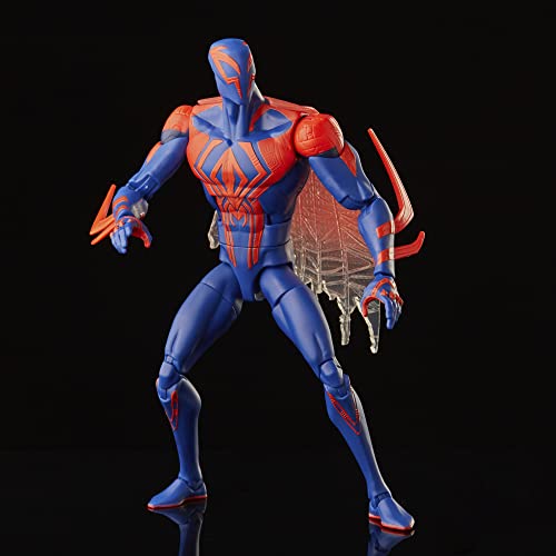 Spider-Man Marvel Legends Series Across The Spider-Verse 2099 6-inch Action Figure Toy, 2 Accessories