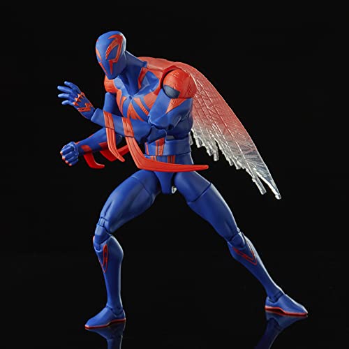 Spider-Man Marvel Legends Series Across The Spider-Verse 2099 6-inch Action Figure Toy, 2 Accessories