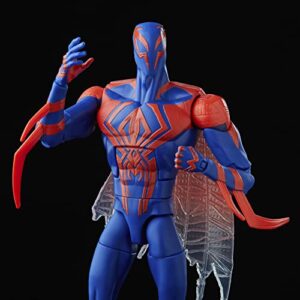 Spider-Man Marvel Legends Series Across The Spider-Verse 2099 6-inch Action Figure Toy, 2 Accessories