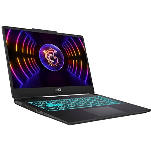 MSI Cyborg Gaming Laptop, 15.6" 144hz IPS FHD Display, GeForce RTX 4060, Intel 10-Core i7-12650H, 16GB DDR5, 1TB PCIe SSD, Backlit KB, Wi-Fi 6, HDMI, RJ45, Type-C, Win 11 Pro, Black