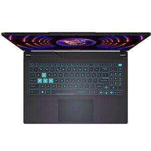 MSI Cyborg Gaming Laptop, 15.6" 144hz IPS FHD Display, GeForce RTX 4060, Intel 10-Core i7-12650H, 16GB DDR5, 1TB PCIe SSD, Backlit KB, Wi-Fi 6, HDMI, RJ45, Type-C, Win 11 Pro, Black