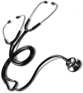 prestige medical clinical i teaching edition stethescope, black, adult/teaching