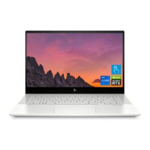 HP Envy 15 Laptop, NVIDIA GeForce RTX 3050, 11th Gen Intel Core i7-11800H, 16 GB RAM, 512 GB SSD, 1080p Touchscreen, Windows 11, Advanced Cooling System, Webcam w/Camera Shutter (15-ep1010nr, 2021)