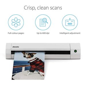 Doxie Go SE - The Intuitive Portable Document Scanner with Rechargeable Battery and Easy Software for Home, Office, or Work from Home