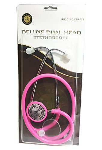 EMI Dual Head Stethoscope (Pink)