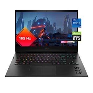 HP OMEN Laptop 16, NVIDIA GeForce RTX 3070, 12th Gen Intel Core i7-12700H, 16 GB RAM, 512 GB SSD, Quad HD IPS Display, Windows 11 Home, RGB Backlit Keyboard, Enhanced Thermals (16-b1020nr, 2022)