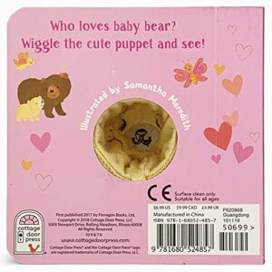 I Love You Every Day Finger Puppet Board Book for Babies and Toddlers; Valentine's Day, Holidays & More to Talk About Love (Children's Interactive Finger Puppet Board Book)