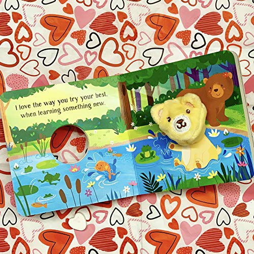 I Love You Every Day Finger Puppet Board Book for Babies and Toddlers; Valentine's Day, Holidays & More to Talk About Love (Children's Interactive Finger Puppet Board Book)