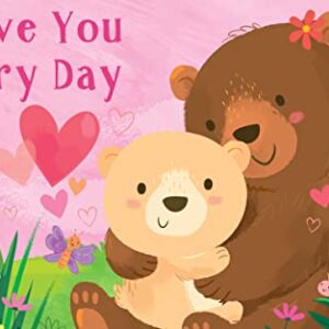 I Love You Every Day Finger Puppet Board Book for Babies and Toddlers; Valentine's Day, Holidays & More to Talk About Love (Children's Interactive Finger Puppet Board Book)