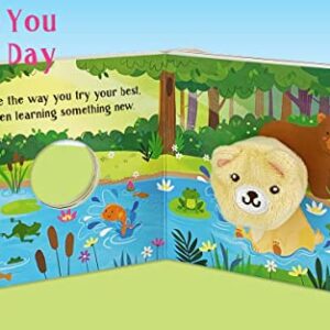 I Love You Every Day Finger Puppet Board Book for Babies and Toddlers; Valentine's Day, Holidays & More to Talk About Love (Children's Interactive Finger Puppet Board Book)