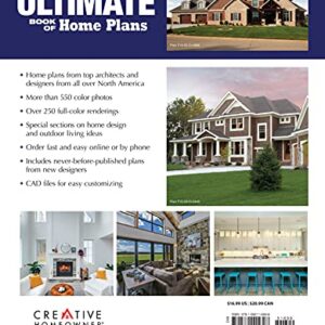 Ultimate Book of Home Plans, Completely Updated & Revised 4th Edition: Over 680 Home Plans in Full Color: North America's Premier Designer Network: Sections on Home Design & Outdoor Living Ideas