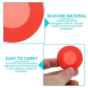 iplusmile Nurse Accessories Ear Plugs Silicone 10Pcs Stethoscope Cover Stethoscope Silicone Cover Stethoscope Part Professional Supplies (Red) Nurse Accessories Ear Plugs Silicone