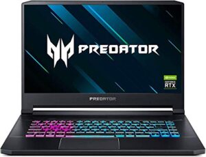 acer predator triton 500 pt515-51-73eg 15.6" gaming notebook - 1920 x 1080 - core i7 i7-9750h - 16 gb ram - 512 gb ssd - black - windows 10 pro 64-bit - nvidia geforce rtx 2060 with 6 gb - in-pla