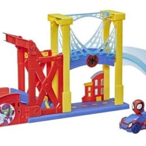 Marvel Spidey & His Amazing Friends Action Figures Superheroes + Villains (Choose Figure) (Web Squad City Chase Playset)