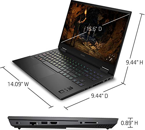 HP - OMEN 15-EK0013DX 15.6" Gaming Laptop 10th Gen Core i7-10750H 16GB RAM- NVIDIA GeForce RTX 2060 - 512GB SSD + 32GB Optane 15.6” FHD 1920X1080-NON Touch Windows 10 Shadow Black