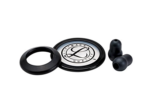 3M Littmann Stethoscope Spare Parts Kit, Classic II S.E., Black, 40005