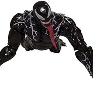 EROCK Venom Legends Series - Venom Action Figure, Venom Toys, Venom Figure, Venom Carnage Action Figure Toy, 7-inches PVC Anime Figure Movable Model Toys Gift for Chritsmas Newyear Birthday (Venom B)