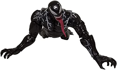 EROCK Venom Legends Series - Venom Action Figure, Venom Toys, Venom Figure, Venom Carnage Action Figure Toy, 7-inches PVC Anime Figure Movable Model Toys Gift for Chritsmas Newyear Birthday (Venom B)