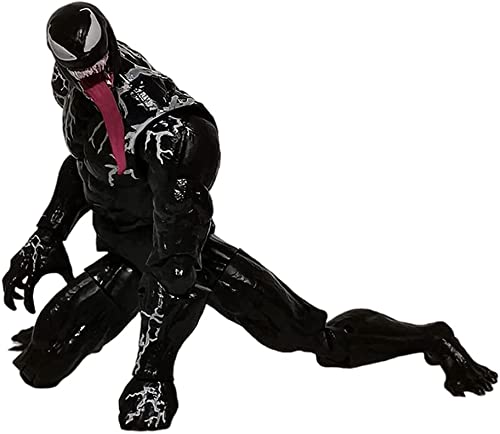 EROCK Venom Legends Series - Venom Action Figure, Venom Toys, Venom Figure, Venom Carnage Action Figure Toy, 7-inches PVC Anime Figure Movable Model Toys Gift for Chritsmas Newyear Birthday (Venom B)